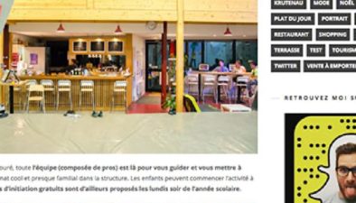 article sur Kapoue avec photo de la salle de hueco