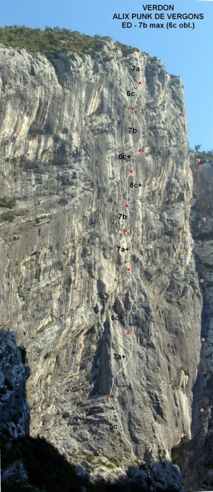 falaise du verdon