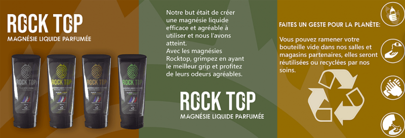 Publicité magnésie Rock Top